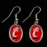 NCAA Cincinnati Bearcats Team Dangle Earrings