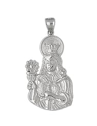 Clevereves 14K White Gold Pendant Religious 10.2 - Gram(s)