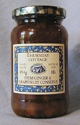 Thursday Cottage Marmalade Stem Ginger & Grapefruit 1 Lb (Pack of 2)