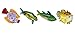 Looking Glass Miniature Collectible - Fishes (4-Pack)