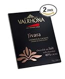 Valrhona French Gourmet Chocolate Bars "Jivara" Milk Chocolate 40% 2 bars 2x2.47oz