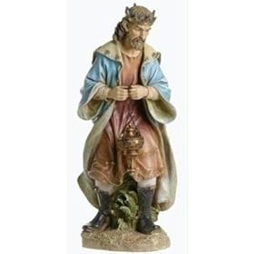  27.5 inch Josephs Studio King Melchior Religious Christmas Nativity Statue