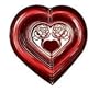 Next Innovations Red Medium 11" Heart Rose Spinner