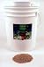 35 Lbs -Certified Organic Hard Red Wheat Seed - 35 resealable bucket - Plant & Grow Wheatgrass, Grind to Make Flour & Bread, Store for Emergency Food Storage - Excellent Germination Rate