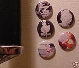Set of 5 BRAND NEW Marilyn Monroe One Inch Magnets