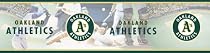 Oakland Athletics MLB Prepasted Wall Border, 6-Inch-by-15-Foot