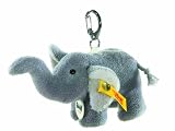 Steiff 112041 - Schl&uuml;sselanh&auml;nger Elefant, grau, 10 cm