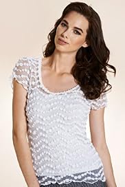 Per Una Bubble Lace Jersey Top with Camisole