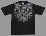 Avirex Red Rum Better Mens T-Shirt, Tee, Black
