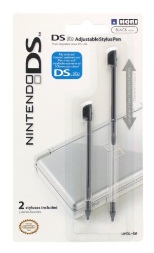 Nintendo DS Lite Adjustable Stylus Pen - Black