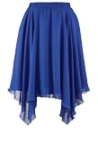 Avenue Plus Size Handkerchief Hem Skirt