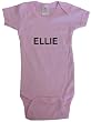 ELLIE - Name-Series - White, Blue or Pink Onesie / Baby T-shirt