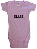 ELLIE - Name-Series - White, Blue or Pink Onesie / Baby T-shirt
