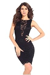 Sexy Lace Summer Polyester Club Dress 