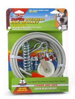 Four Paws Cab Trolley 950Lb 50Ft Red