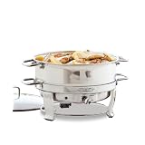 Bella Cucina 6.5 Qt Electric Round Chafing Dish