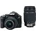 Pentax K-x 12.4 MP Digital SLR with 2.7-inch LCD and 18-55mm f/3.5-5.6 AL and 55-300mm f/4-5.8 ED Lenses (Black)