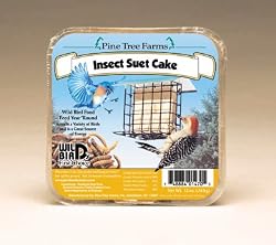 Pine Tree Farms 1470 Insect Suet Cake, 12 Ounce
