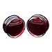 Pair of Fake Blood Filled Acrylic Ear Plugs All sizes, 0 gauge (8mm) - 1 1/2