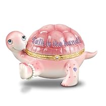 Sassy Turtle Swarovski Crystal Music Box Collection: Shell Full Of Attitude!