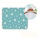 MBJERRY Infant Waterproof Urine Mat Cover Burp Changing Pad Protector Breathable for Children or Adults (XL, Fantasy Stars)