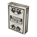 Cartamundi - 104008324 - Jeu de Soci�t� - Copag Texas Hold'em Silver - Jeu de 54 Cartes - Format Poker - Jumbo Face - 4 Index - Etui Noir