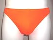 Mens Brief Swimwear/Underwear Nylon/Lycra Orange