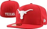 Texas Longhorns Red New Era 59FIFTY Fitted Hat