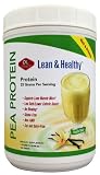 Olympian Labs Pea Protein,Vanilla Flavor, 760 Grams (Packaging May Vary)