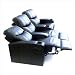 Lovan L-GABL-2S and L-HTSL-GCNB Gallant Theater 3-Seater