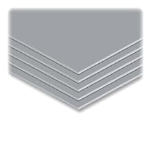 Elmer's 951037 Elmer's Colored Foam Board, 20 x30, 10 Boards/Carton, Graystone