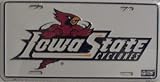 (6x12) Iowa State Cyclones NCAA Tin License Plate