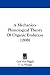 A Mechanico-Physiological Theory Of Organic Evolution (1898)