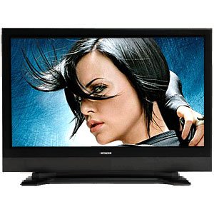 Hitachi 42HDF52 - 42 plasma TV - widescreen - 1080i - HDTV - titanium, black trim