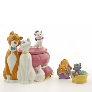 Disney Aristocats LE150 Cookie Jar with bonus Salt and Pepper Shakers by Disney's Aristocats