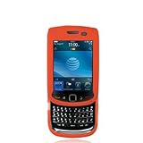 Orange Silicone Rubber Gel Soft Skin Case Cover for Blackberry Torch 9800 P ....