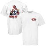 Georgia Bulldogs White Helmet Pile T-shirt