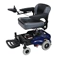 Drive Medical Geo Portable Powered Wheelchair - Blue