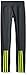 adidas Girls' Big Girls' 3 Strip Block Tight, Dark Grey/Semi Solar Slime, Medium