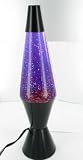 Review Lava  / Lava World Brand Purple Glitter Lava Lamp w/ Black Base