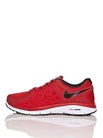 Nike Zapatillas Running Nike Dual Fusion Run 2 (Rojo / Negro)
