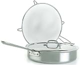 All-Clad 5-Quart Stainless Covered Saute Pan with Screen