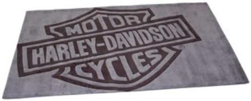 Small Harley-Davidson Bar &amp; Shield Area Rug by HarleyRoadHouse