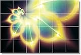 IMAGE OF Fractal Image Tile Mural F201 | 17x25.5 using (24) 4.25x4.25 tiles