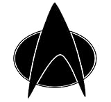 StarTrek Communicator Badge Decal Sticker