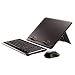 Logitech Notebook Kit MK605 Halterung, Tastatur und Maus schnurlos (deutsches Tastaturlayout, QWERTZ)