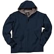 Men's Tradesman Thermal Full Zip Sweatshirt, Navy