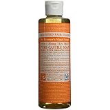 Dr. Bronner's Magic Soaps Fair Trade and Organic Castile Liquid Soap, Tea Tree, 8 Fluid Ounce