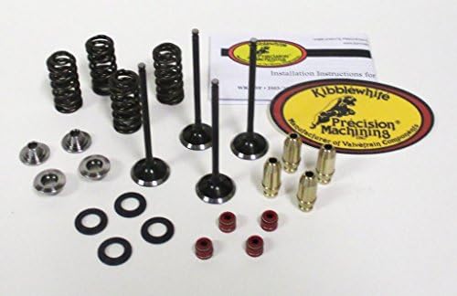 Kibblewhite Intake and Exhaust Valves and Spring Kit with Guides Honda TRX 450R 450ER 06-14