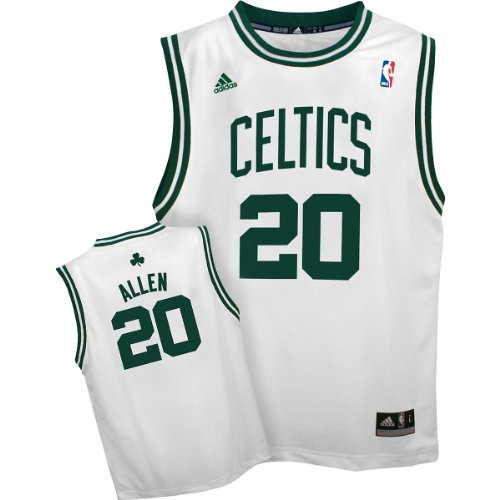 adidas Boston Celtics Ray Allen Youth (Sizes 8-20) Revolution 30 Replica Home Jersey
